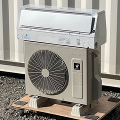 取付け可 ! !◇シャープ エアコン 14畳用 2021年製 自動お掃除 エコ自動 空気浄化 200V AY-N40H2洗浄済み ! 保証付き ! 取り外し無料 ! !の画像