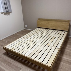 18.5万→3万円 エマハイブリッドV2ダブル+棚付きベッド自取限定の画像