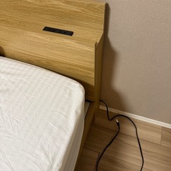 18.5万→3万円 エマハイブリッドV2ダブル+棚付きベッド自取限定の画像