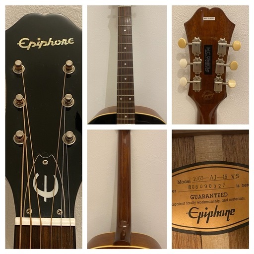 美品 エピフォンEpiphone1963 AJ-45 VSアコギ ハードケース付