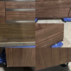 SNT1371 直接取引歓迎 古賀家具工業 キッチンカウンター セイント 140 カップボード キッチンボード 収納 作業台 キッチン収納の画像