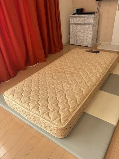 フランスベッドマットレス中古品 フランスベッドシングルマットレス (らおす) 植田のベッド《シングル