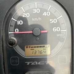 原付バイク令和元年ホンダタクト の画像