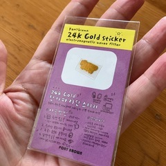 ⭕️未使用品★ゴールドステッカーの画像