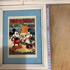 Mickey magazine(ミッキーマガジン) 額縁 ディズニー ミッキーの画像