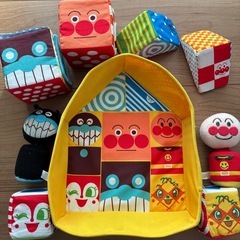アンパンマン　やわらか積み木
の画像