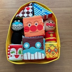 アンパンマン　やわらか積み木
の画像