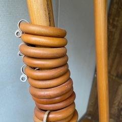 木製カーテンレールの画像