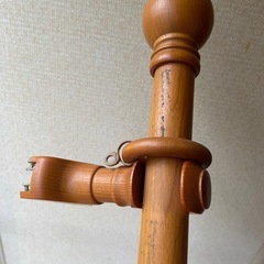 木製カーテンレールの画像