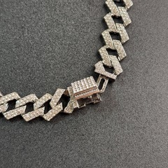  N57*《喜平》*マイアミキューバンリンクネックレスの画像