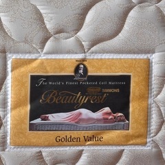 シモンズ　ビューティーレフト　ゴールデンバリュー　シングルマットレスの画像