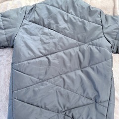 未使用　Puma グレー/ライム 中綿コートの画像