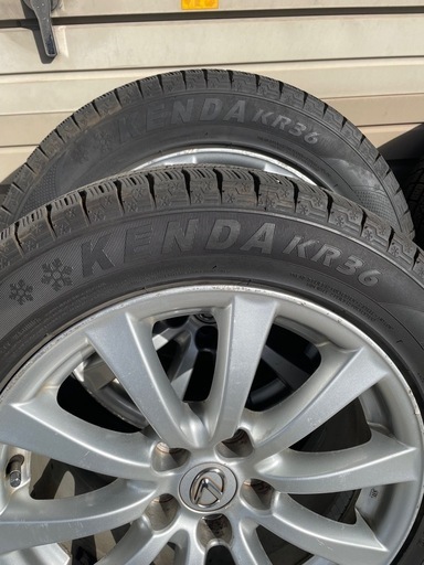 レクサス（トヨタ）純正 スタッドレスホイール4本 225/55R17 114.3 バリ山
