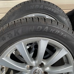レクサス（トヨタ）純正 スタッドレスホイール4本 225/55R17 114.3 バリ山の画像