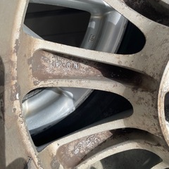 レクサス（トヨタ）純正 スタッドレスホイール4本 225/55R17 114.3 バリ山の画像