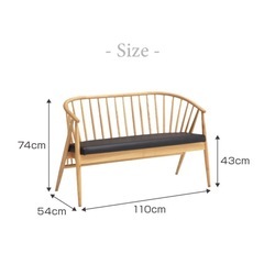 和モダン　ダイニングチェアの画像