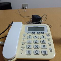 お話中　コードレス電話機の画像