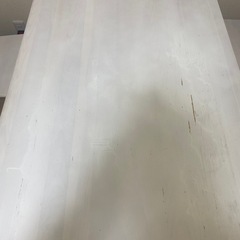 (お取引中)テーブルダイニングセット(ホワイト)の画像