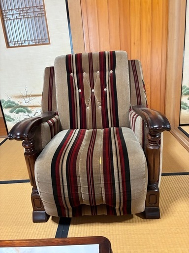 昭和レトロ　ソファーセット