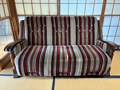 昭和レトロ　ソファーセット