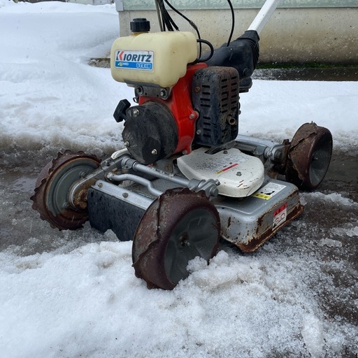 不動　草刈機 スパイダーモア 共立/オーレック AZ850B/SP850B 4WD 平地/斜面