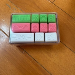 【未使用】ウィンナー　はんこセット　スタンプの画像