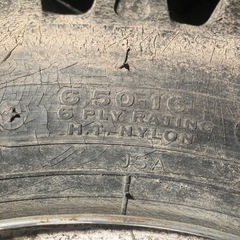 ブリヂストン　ジープサービス　6.50-16 ジムニー　jeep　Serviceの画像