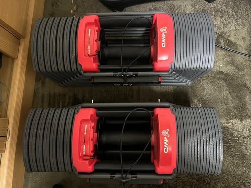 【40kg×2】可変式ダンベル 4WD 27段階調整 
