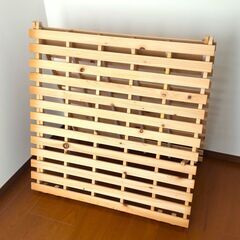 ニトリ すのこベッド（シングル）の画像