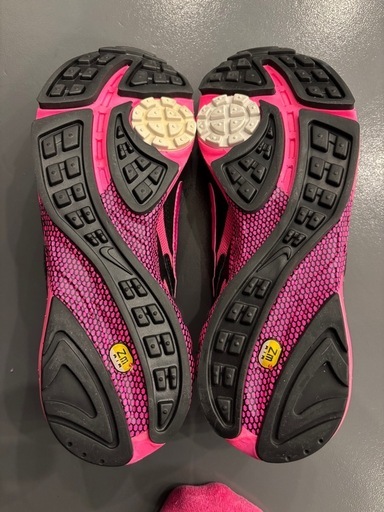 NIKE AIR GHOST RACER ピンク ブラック スニーカーPink Blast サイズ9.5  27.5cm