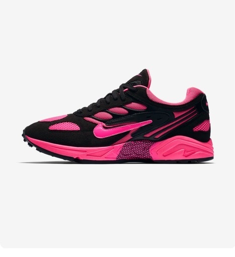 NIKE AIR GHOST RACER ピンク ブラック スニーカーPink Blast サイズ9.5  27.5cm