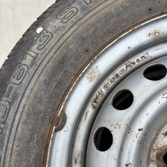 プロボックス純正ホイル１３インチ（タイヤ付）の画像