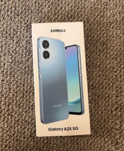 新品未使用！Galaxy A25 5G 本体 ブルー