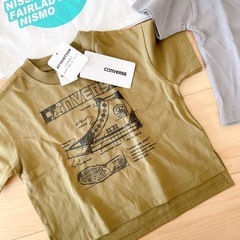 【新品】  ベビー 半袖Tシャツ まとめ売りセット トミカ コンバース ディズニー 80の画像