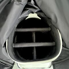 ◆注目！◆ふたたび値下げ➡２５００円◆タイトリスト◆キャディバッグ◆９.５インチ◆白／ホワイト◆ユーズド品の画像