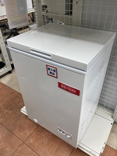 2/14 値下げ?IRISOHYAMA アイリスオーヤマ?100L冷凍庫?2020年製?フリーザー?ICSD-10A-W?7848