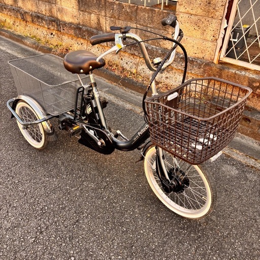 電動アシスト自転車◇三輪ワゴン◇PELTECH◇20×16型