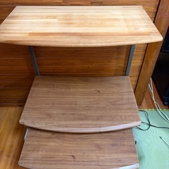 ※近いうち処分します　パソコン台　の画像