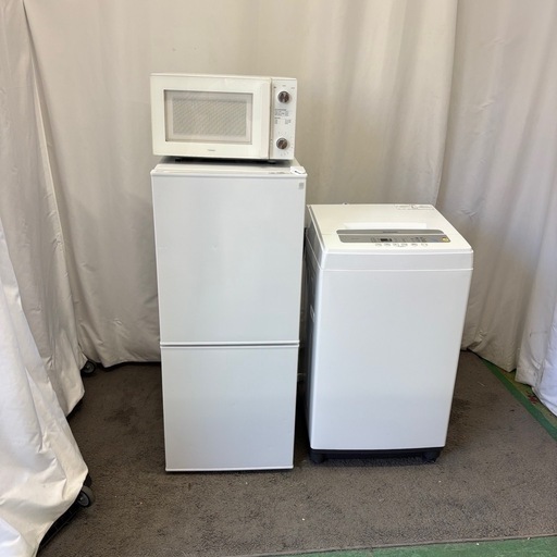 115?設置無料??店頭割引有り✨冷蔵庫　洗濯機　電子レンジ　アイリスオーヤマ　一人暮らし　家電セット　安い
