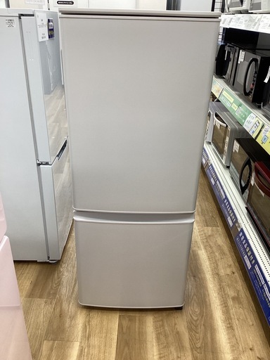 MITSUBISHI 2ドア冷蔵庫 MR-P15J-W 2024年製 146L