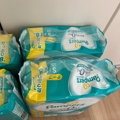 新品未開封: パンパース 【テープ Sサイズ】 オムツ さらさらケア (4~8kg) 78枚の画像