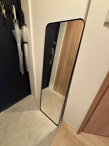 IKEA全身鏡姿見 (R) 宮崎台のミラー/鏡の中古あげます・譲ります