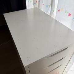 IKEA チェスト 引き出し5段 ホワイトの画像