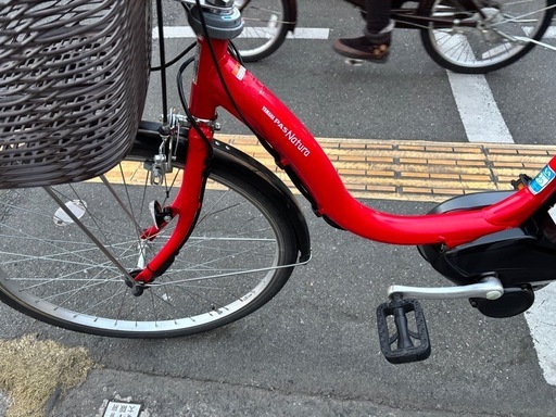 中古24インチYAMAHA電動アシスト自転車　8.7Ah 大阪　006番