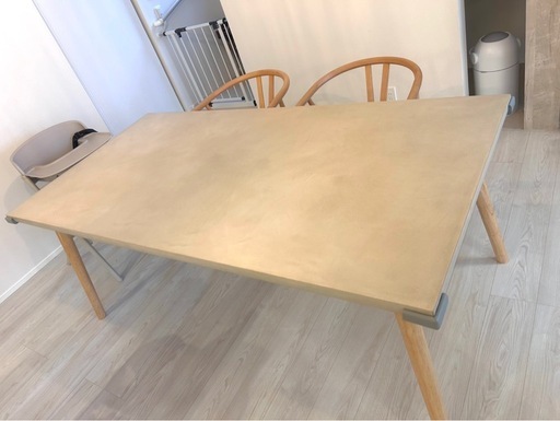 美品 ダイニングテーブル モールテックス 北欧風