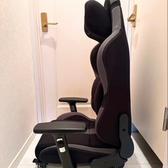 【極美品】Bauhutte ゲーミング座椅子 GX-550-BK ブラック ゲーミングチェアの画像