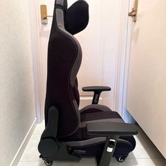 【極美品】Bauhutte ゲーミング座椅子 GX-550-BK ブラック ゲーミングチェアの画像