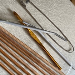 編み棒の画像