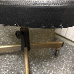 レトロな事務用いすの画像