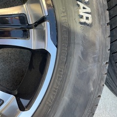 ハイエース　ホワイトレター　16インチの画像